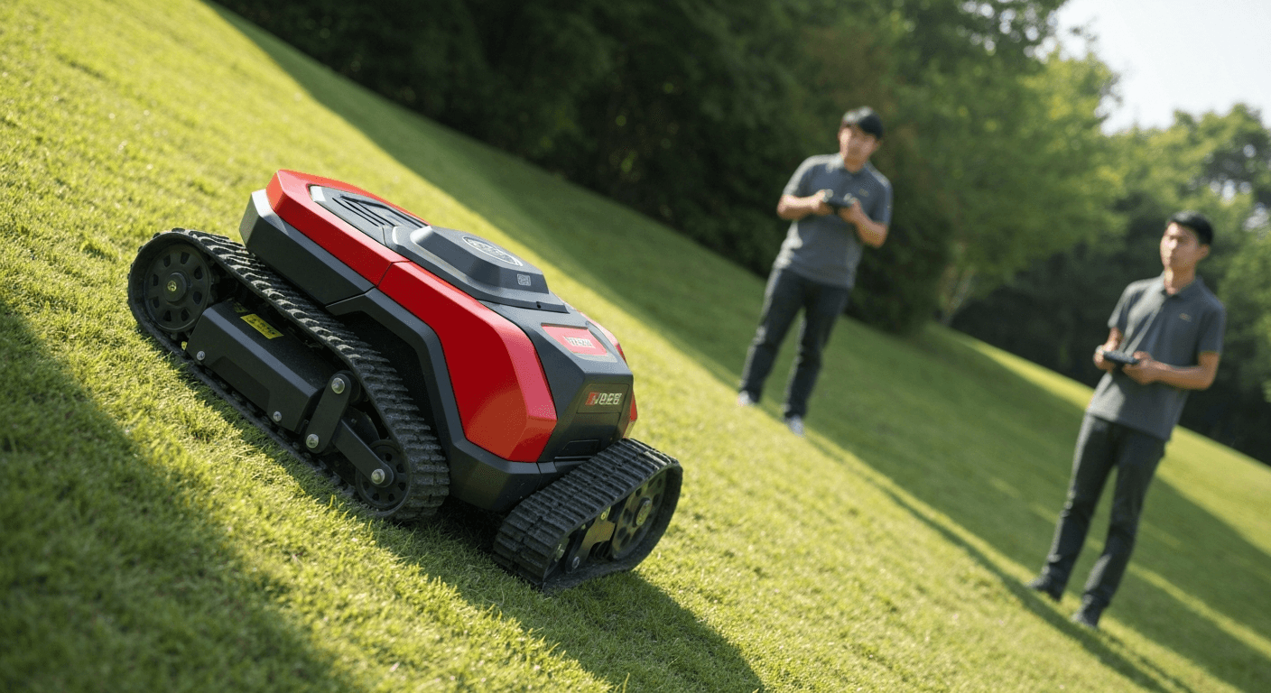 Comment choisir sa tondeuse télécommandée pour pente ?